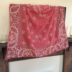 Magnolia Pearl Silas Paisley Bandana Scarf, Bastille NWT
